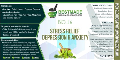 Bio16 Dosage And Administration (Bio16 Product Label)